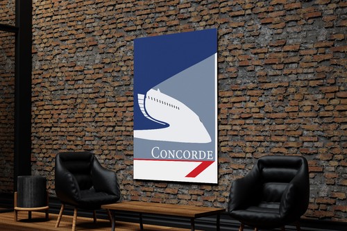 Concorde poster supersonic - concorde, –