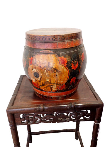 Antique chinese lacquered - antique,