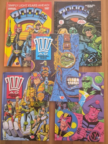 2000ad annuals job - 2000ad, annuals,