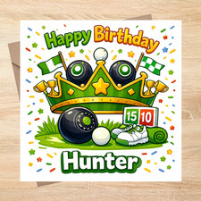 Crown Green Bowls themed