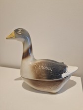 Vintage French Goose Dish Or Terrine Míchel Caugant - Good Condition