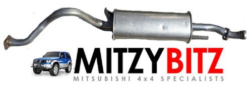 Exhaust back box main - back, muffler