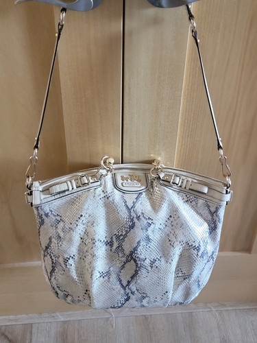 Coach madison bag python - madison,