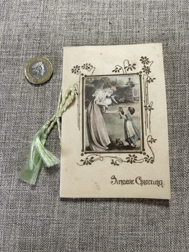 Vintage greeting card - vintage,
