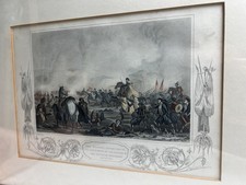 Antique Crimean War Battle