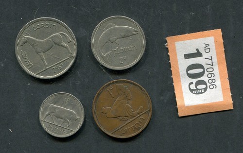 Set coins of ireland - of,