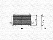 Radiator Water Cooling Engine