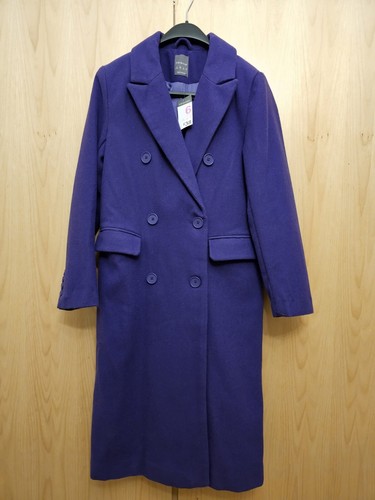 Primark purple coat size - primark,