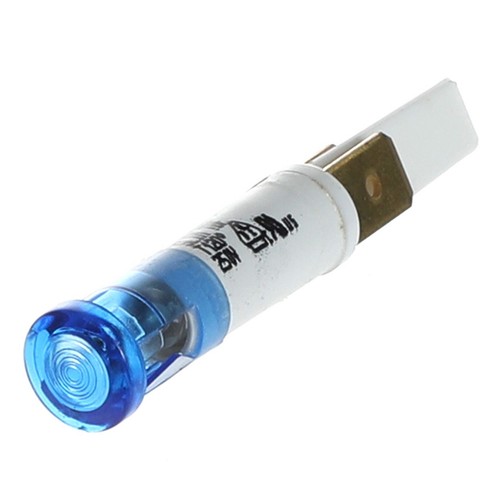 Blue seal neon indicator light - blue,