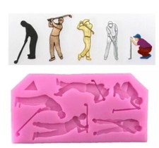 Golf Silicone Mould Cakes