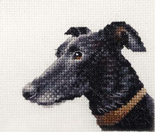 BLACK GREYHOUND dog  Full