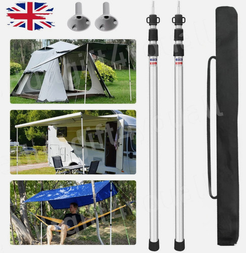 2pcs 230cm tent poles - 2pcs,