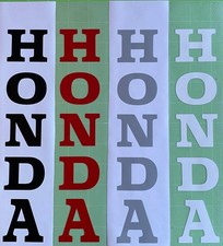 TWO HONDA FORKS STICKERS