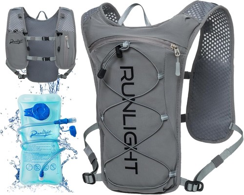 Runlight grey running vest for - running,