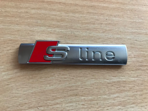 Audi line badge emblem - audi,