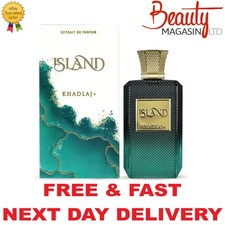 Khadlaj Island Perfume Extrait de Parfum 100ml Unisex | Next Day Delivery