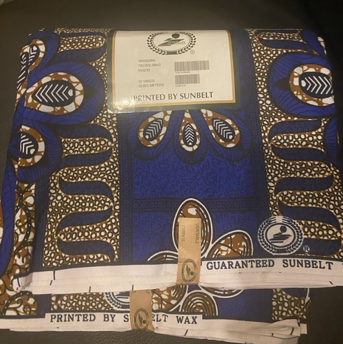 African fabric wax print - african,