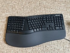 Microsoft Ergonomic Keyboard Office USB QWERTY Black