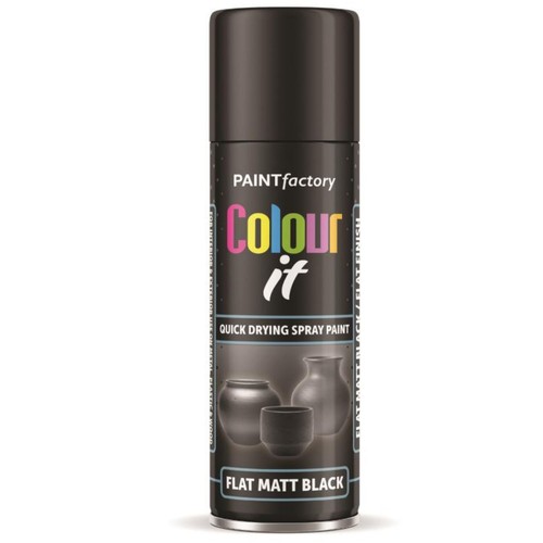 Flat matt black - matt, paint