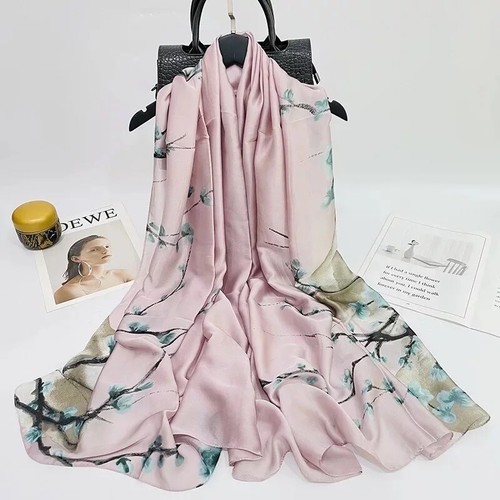 Silk scarf women - silk,