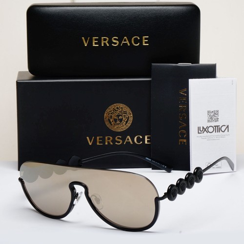 Versace sunglasses black gold - versace,
