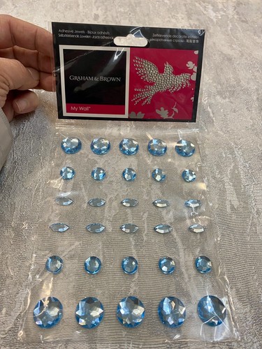 42781 jewels mix shape teal - mix,