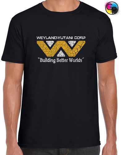 Weyland yutani vintage mens - vintage, t