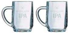 2 x Greene King IPA Pint Glass