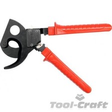 Yato professional heavy duty ratchet cable cutter up 380mm square (YT18602)