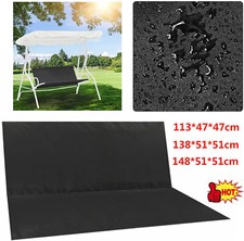 UK Replacement Swing Seat Cover Set Garden Chair Hammock Cushion 2/3 Seater