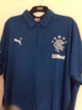 GLASGOW RANGERS polo shirt jersey PUMA Scottish The Gers adult SIZE 3x