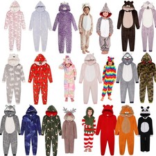 Kids fleece 1onesie pyjamas - 1onesie,