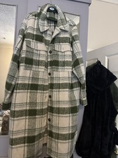 Ladies Lovely Checked Winter Coat