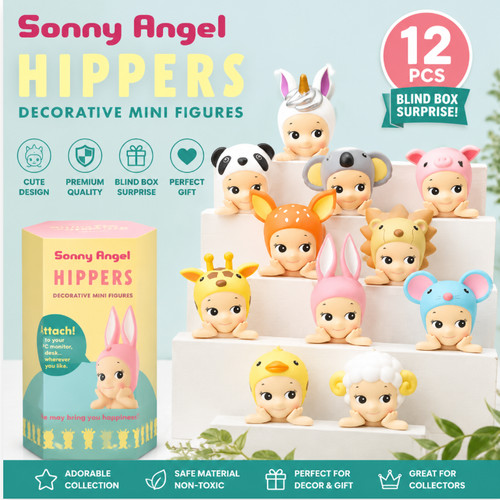 12pcs sonny angel hipper blind - 12pcs,