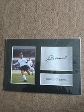 JIMMY GREAVES SIGNED PHOTO