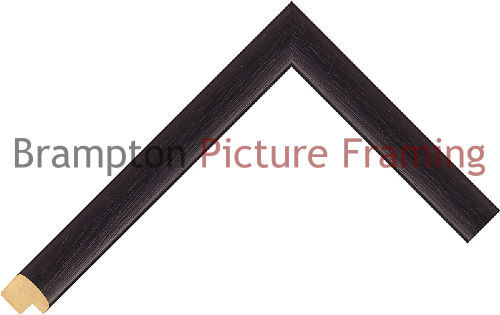 5mm wide black cushion wood - wide,