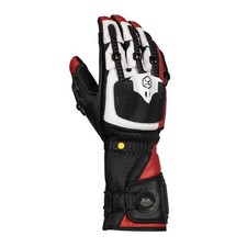 Knox Handroid MK5 Motorcycle Gloves Red Hand Armour Summer Bike Race Sports