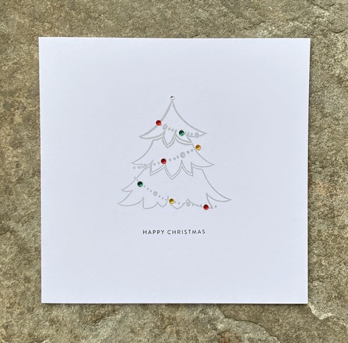 Christmas card handmade - card,