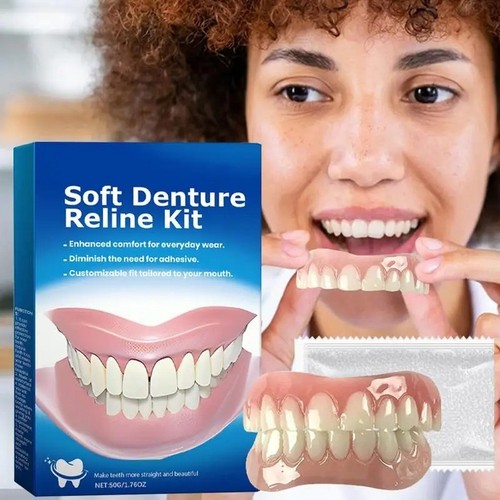 Denture silicone kit set - denture,