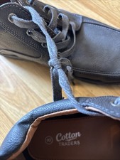 Cotton Traders Size 8 Mens Grey Boots New Never Worn