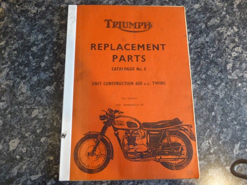 Book triumph replacement - book,