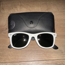 Ray Ban White & Black Wayfarer