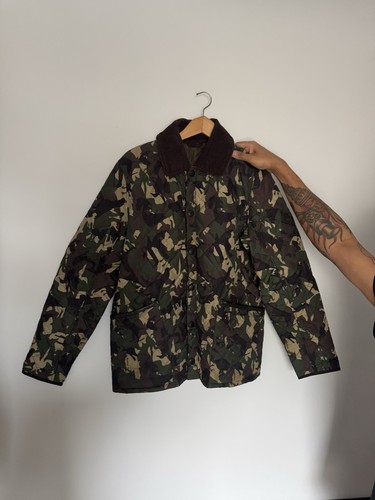 Barbour quilted bourne camo - bourne,