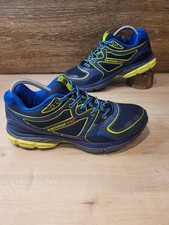 Karrimor D30 Running Gym Shoes  Trainers UK 7 Blue Lime Green Stunning 