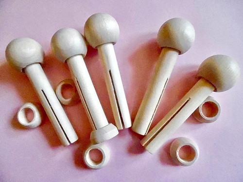 Traditional dolly peg dolls - dolly,