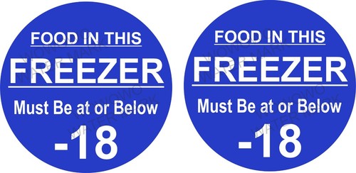 Catering sticker freezer - catering,