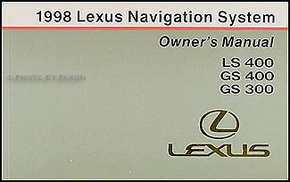 1998 lexus navigation system - lexus,