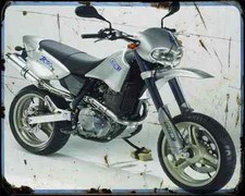 Ccm R30 03 A4 Photo Print Motorbike Vintage Aged