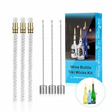 LANMU 3 Pcs Tiki Torch Wicks