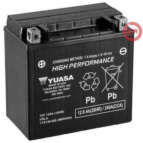 Battery yuasa 12v - battery,